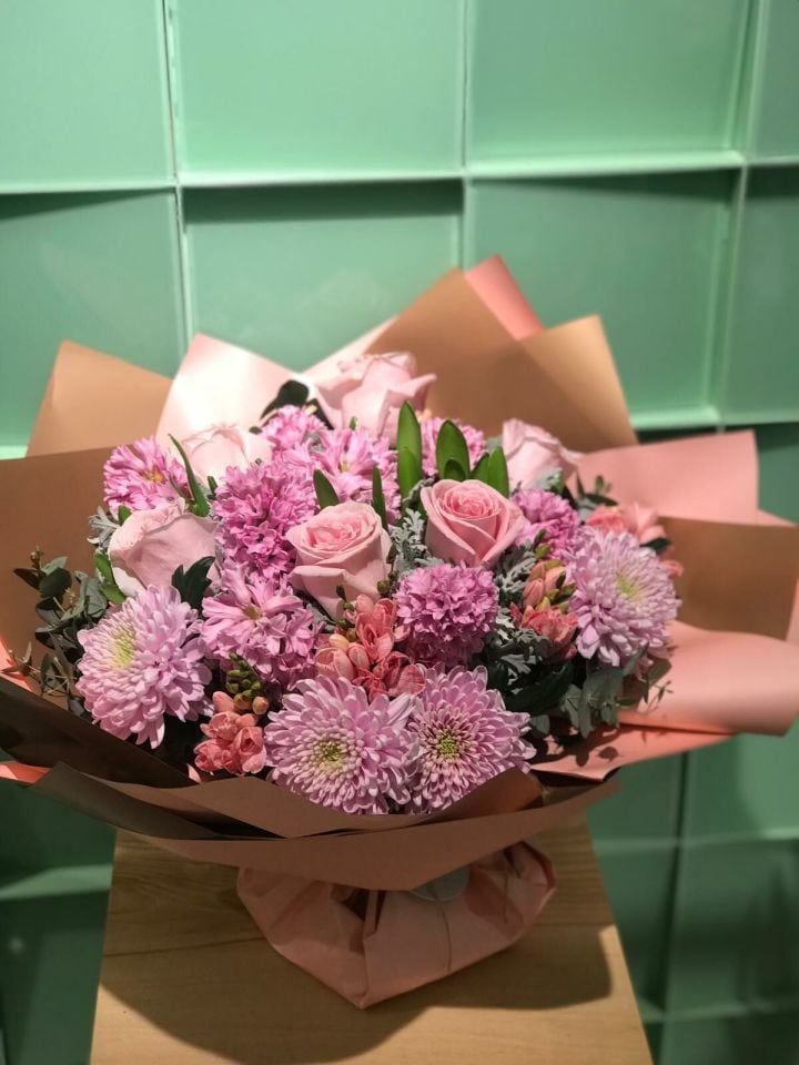 Pembe Mis Gibi Buket