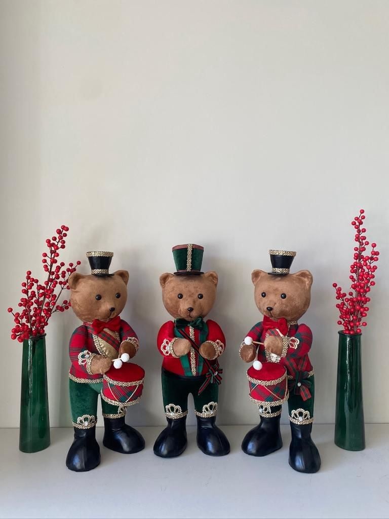 Yeni Yıl Süsleri - Teddy Bear