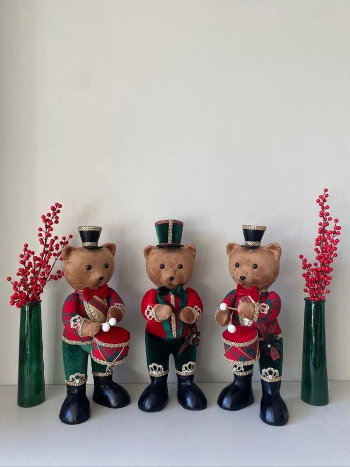 Yeni Yıl Süsleri - Teddy Bear