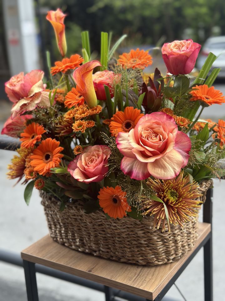 Büyük Boy Sepette  Aranjmanı