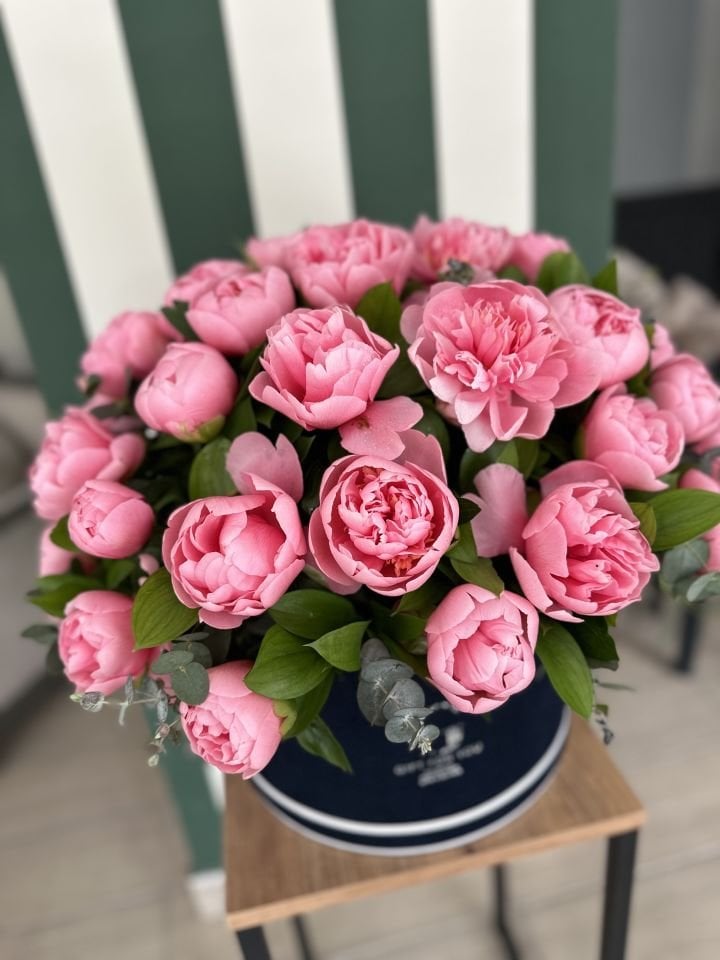 Coral Peony Box