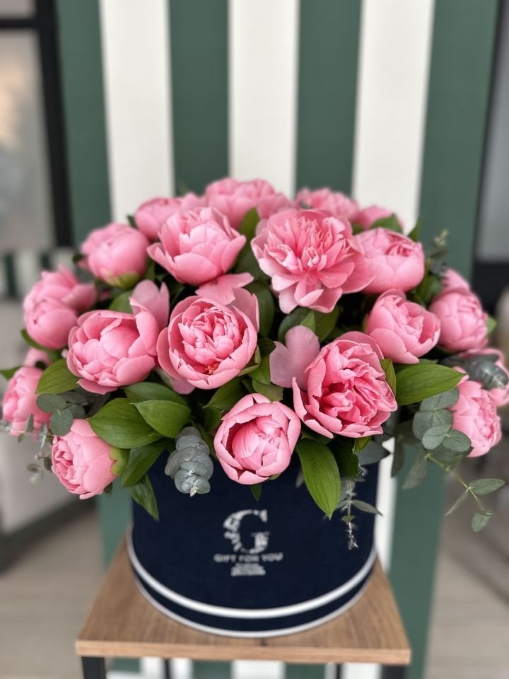 Coral Peony Box