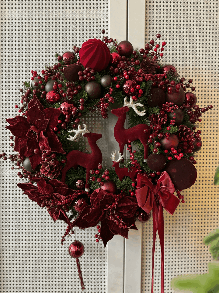 Lüks Kadife Dokulu Kapı Süsü