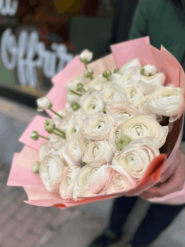 Toz Pembe Prenses Buket